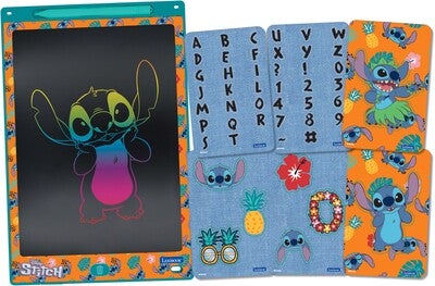 Lexibook Disney Stitch Tegnebrett med Sjablongmaler