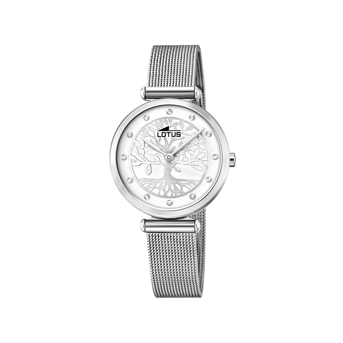 MONTRE LOTUS FEMME ACIER MAILLE MILANAISIE