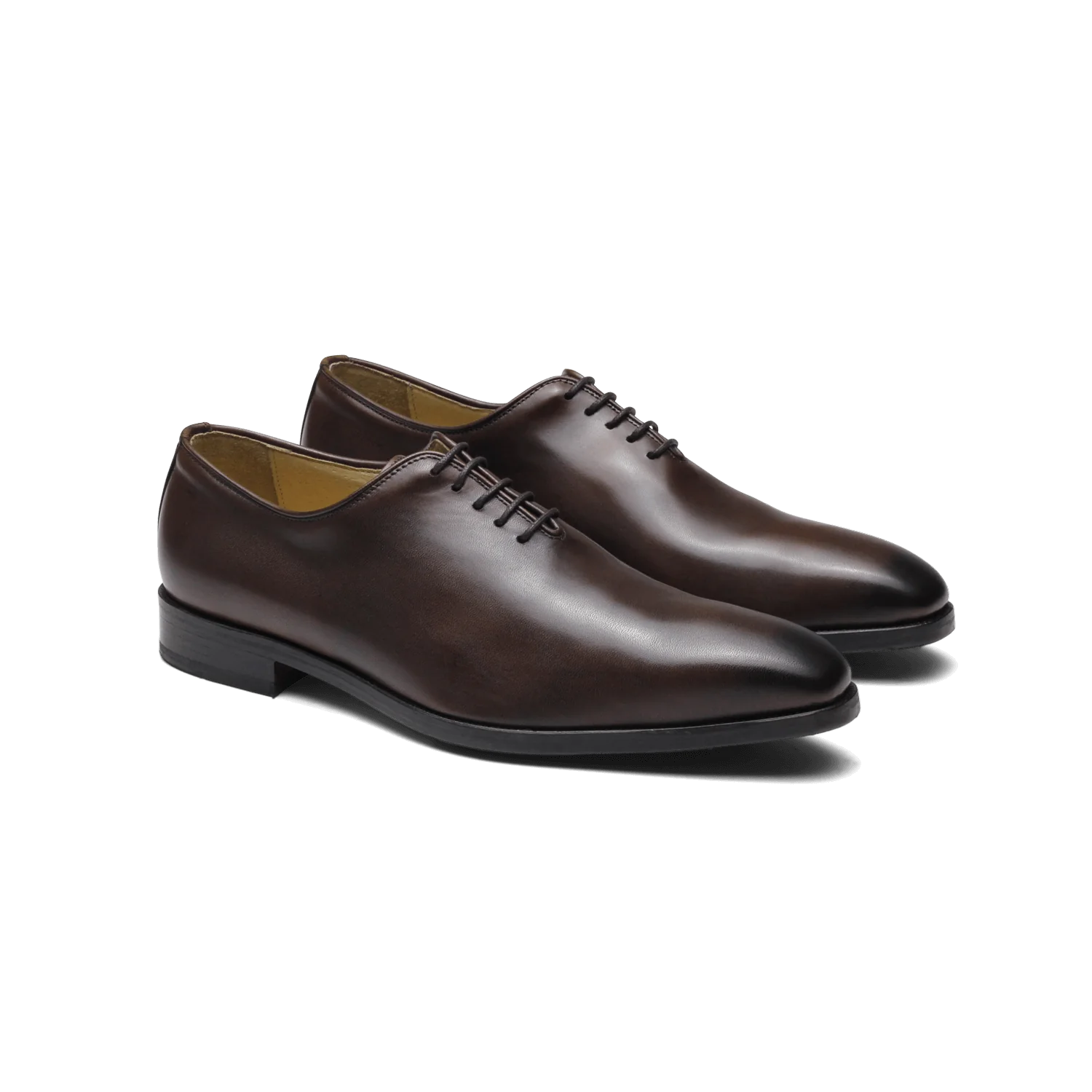 Roller-Richelieu en cuir brown