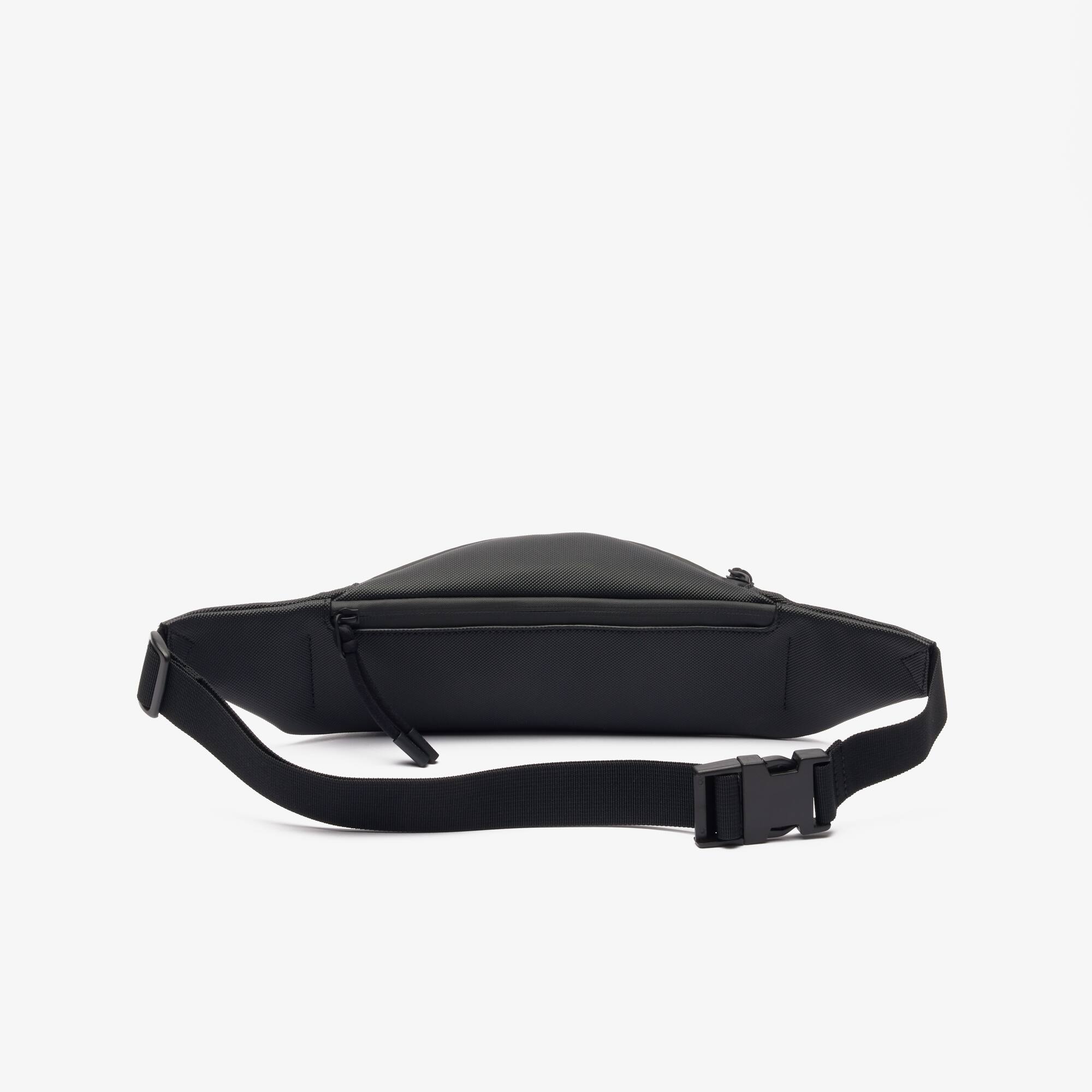 Sac banane zippé LCST en toile enduite unie Sacs banane - Noir - Lacoste - Unisex