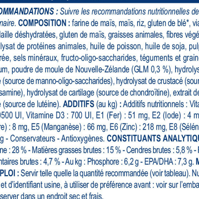 Croquettes Royal Canin Veterinary Mobility pour chats