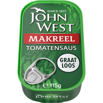 John West Makreel Tomatensaus 115g