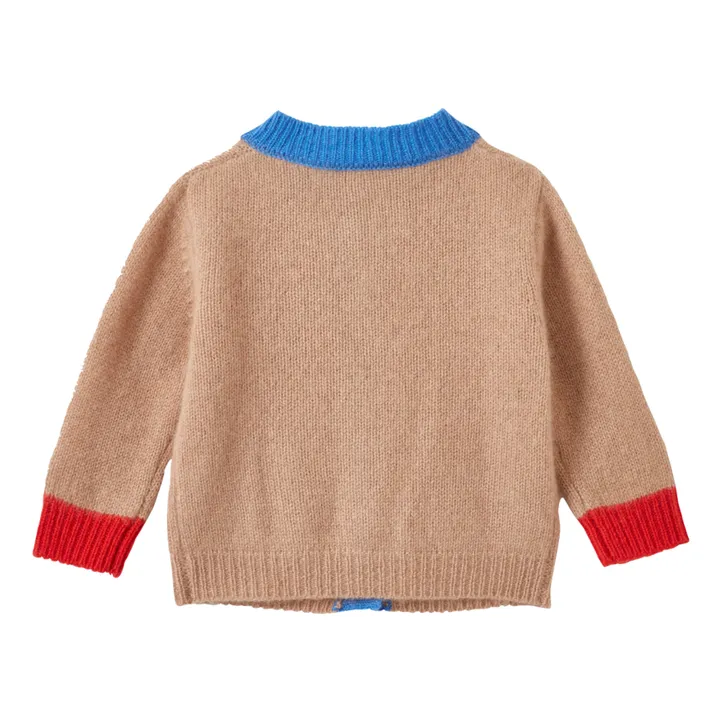 Caramel Cardigan en Cachemire Anise | Bleu