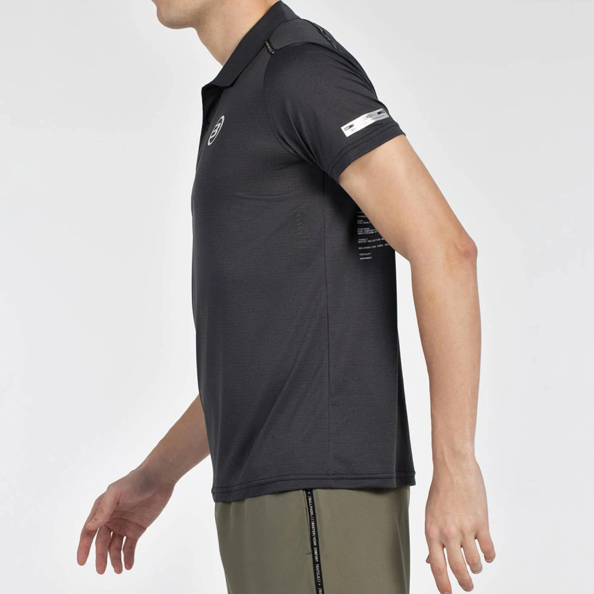 Bullpadel Mirac Polo Hommes - Noir