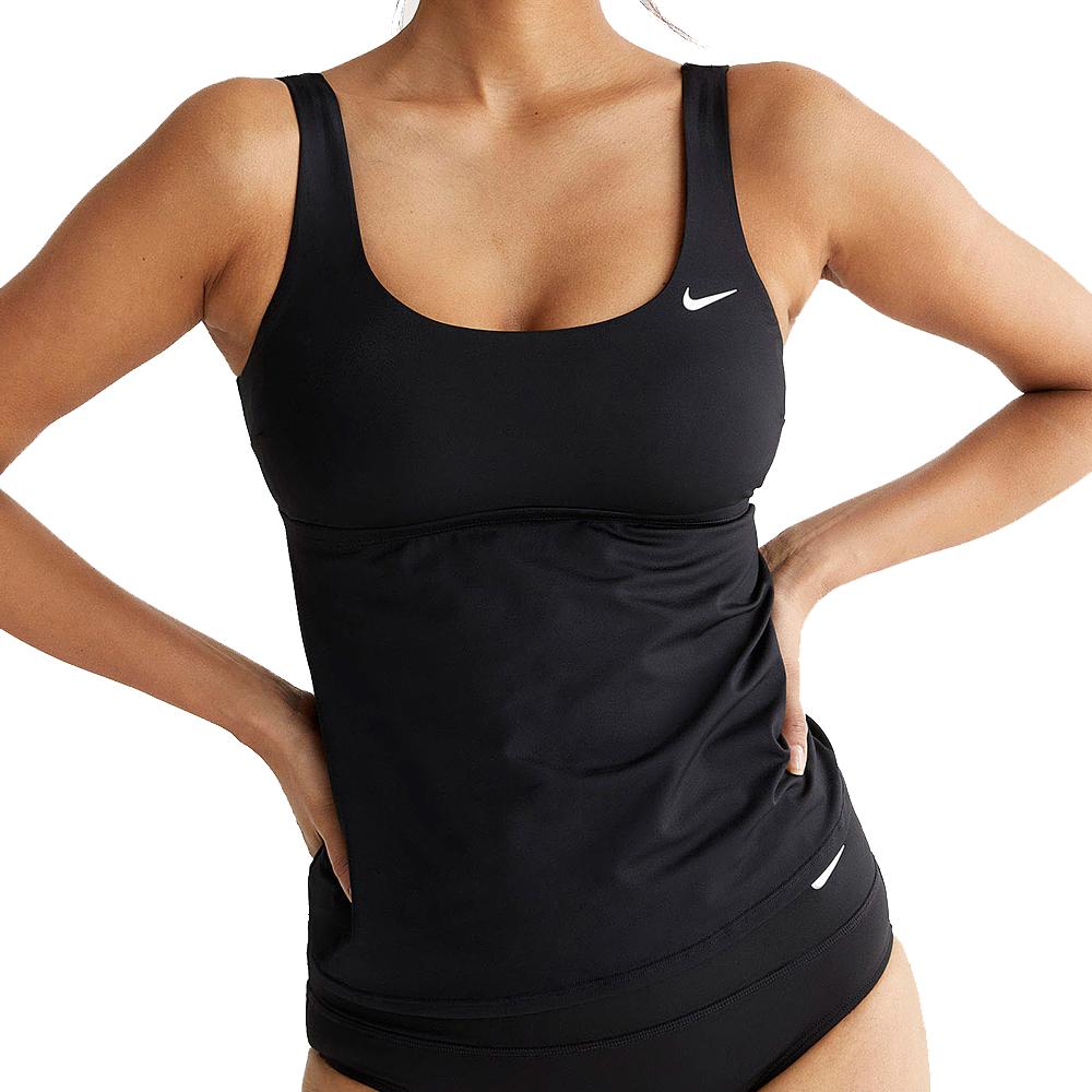 Nike Haut de maillot de bain Noir Femme Nike Scoop