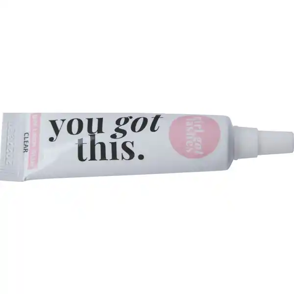 You got this. DIY lash glue clear