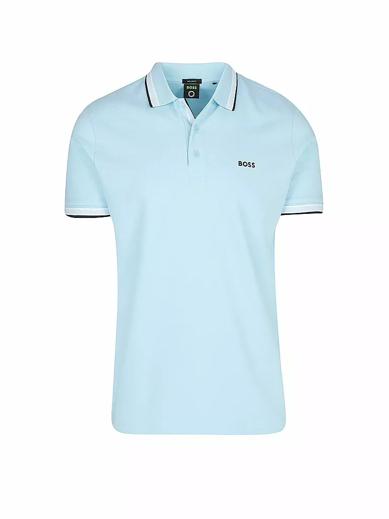 BOSS Poloshirt Modern Fit PADDY hellblau