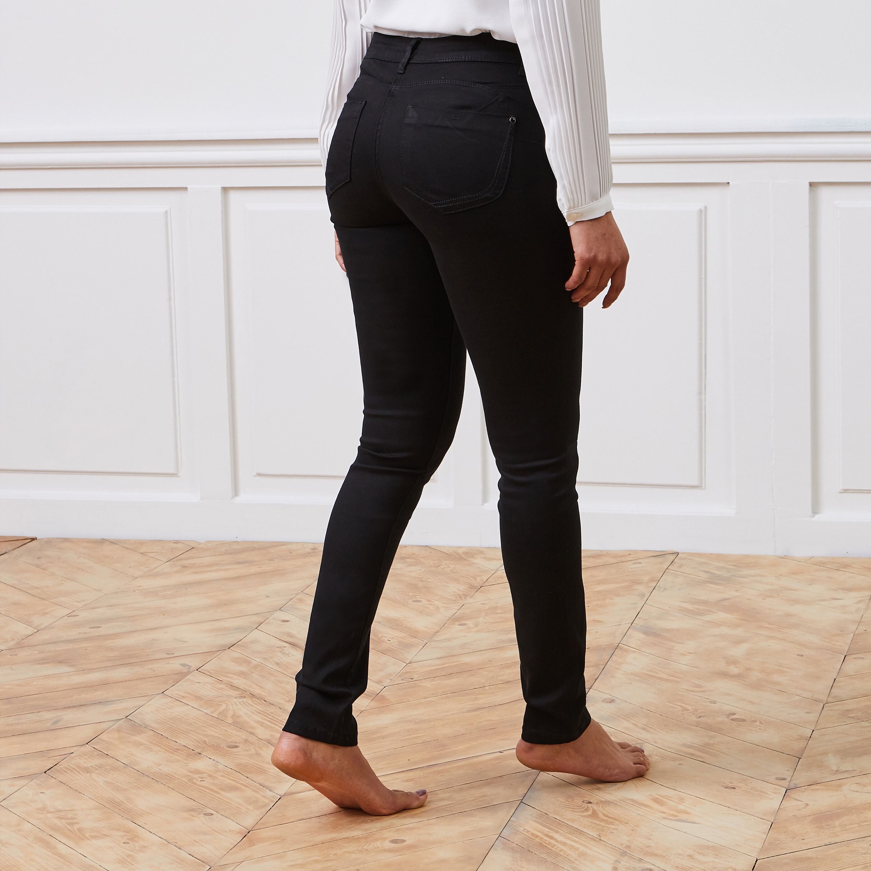 Jean slim push up RIO femme - BLACK