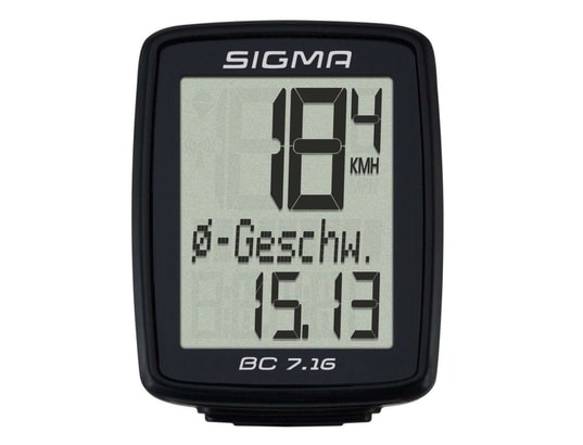 SIGMA - Vélo enfant Ordinateur de vélo bc 7.16 sts noir