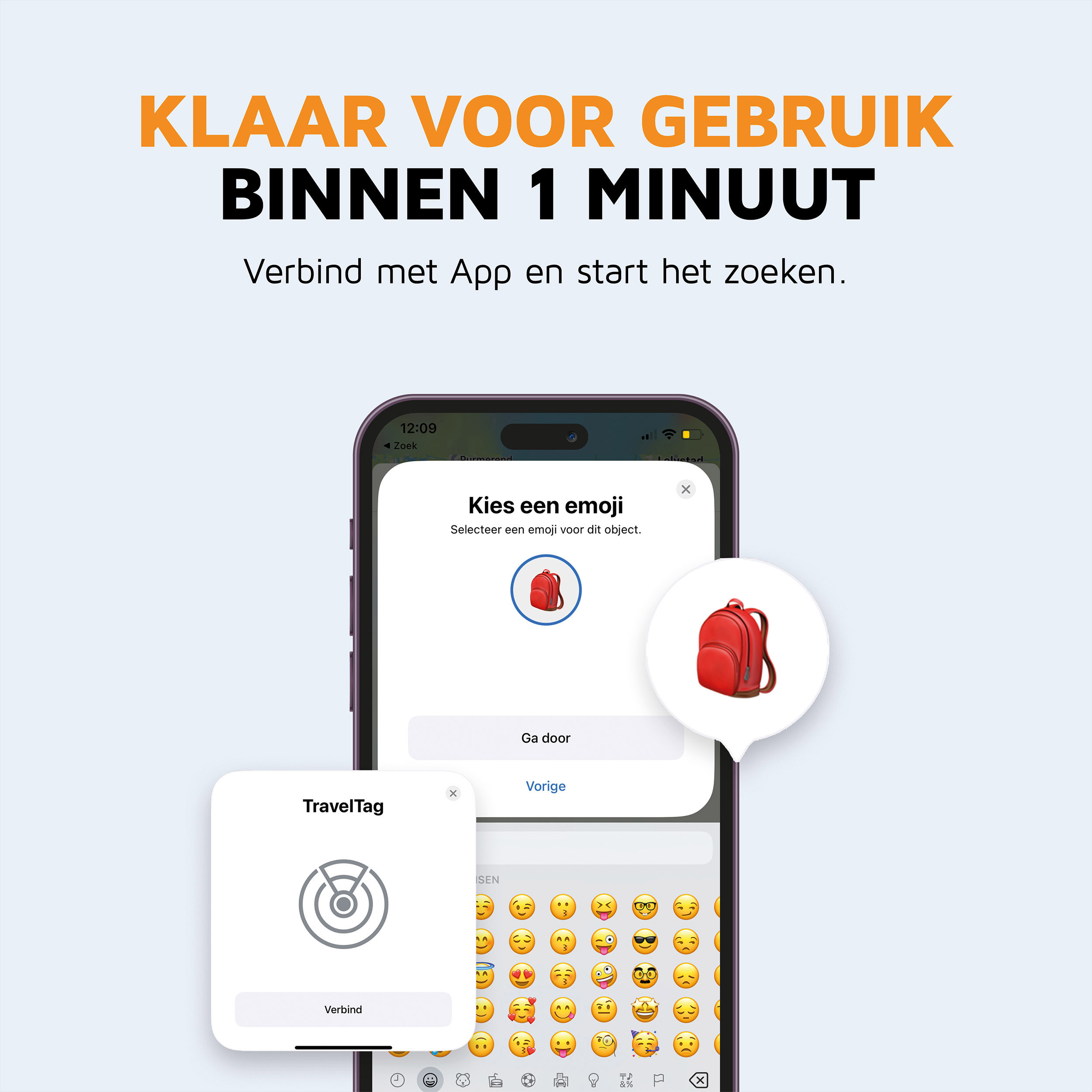 Xtorm Water-resistant White TravelTag - Set van 3