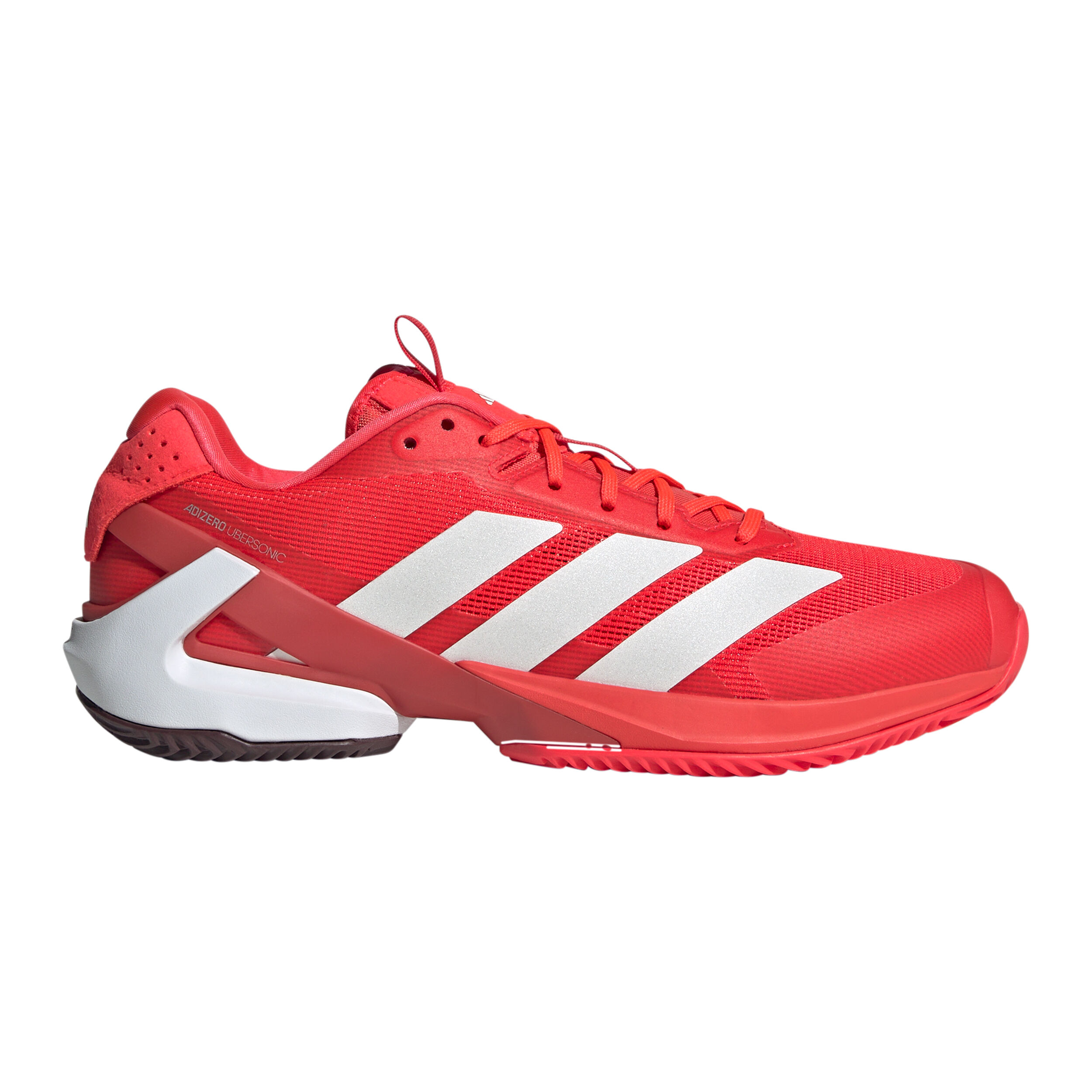 adidas Adizero Ubersonic 5 Chaussure Terre Battue Hommes - Rouge , Blanc