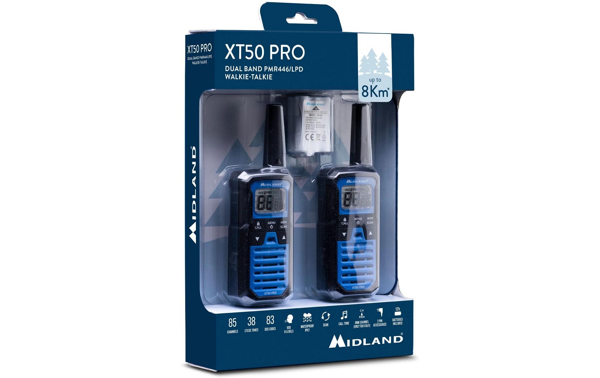 Funkgerät XT50 Pro, 2er Set<br>Handfunkgeräte-Set