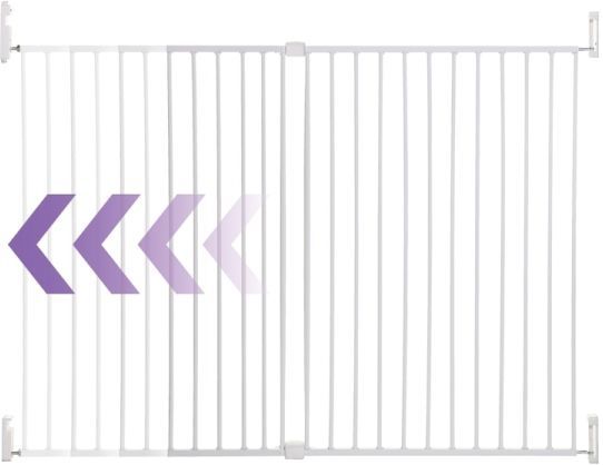 Dreambaby - Veiligheid barrière BROADWAY 76-134,5 cm wit
