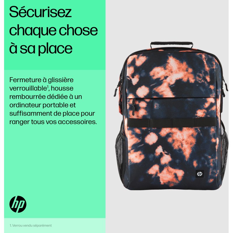 HP Sac à dos Campus XL Tie Dye