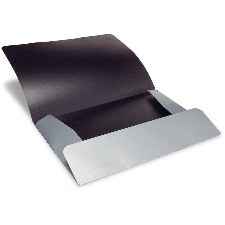 Ecobra PP-Eckspannmappe, silber