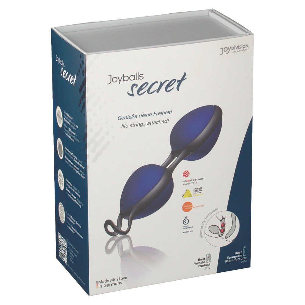 Joyballs® secret blau-schwarz