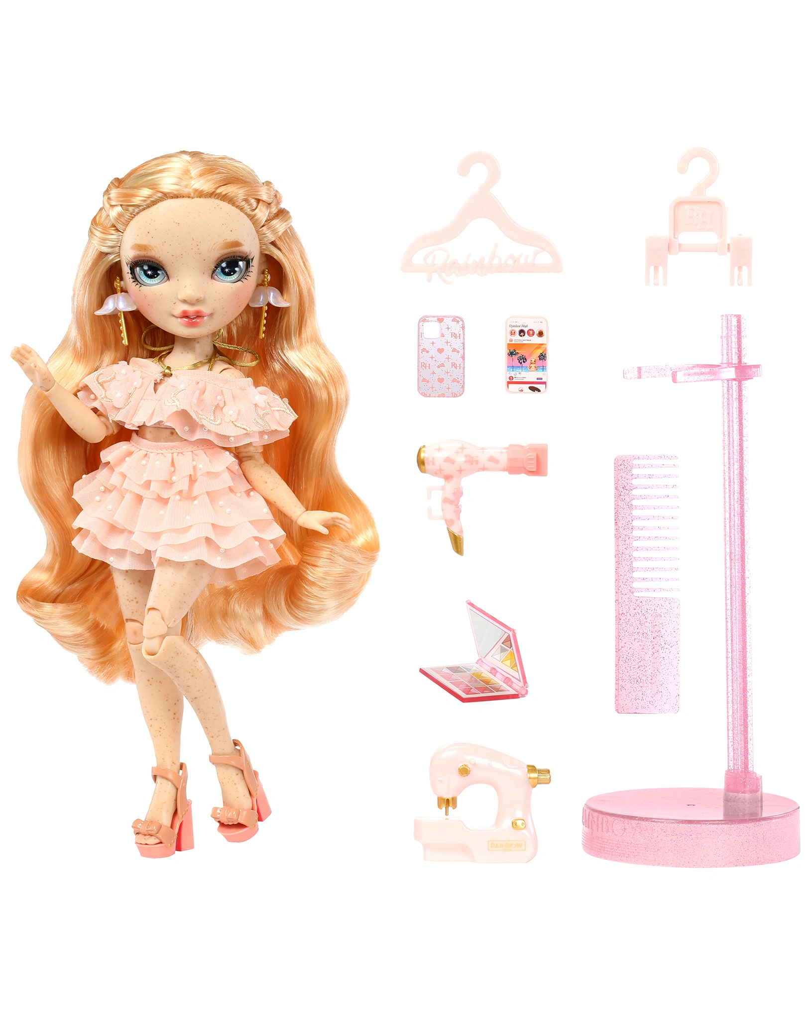 Fashionpuppe RAINBOW HIGH - VICTORIA WHITMAN in rosa