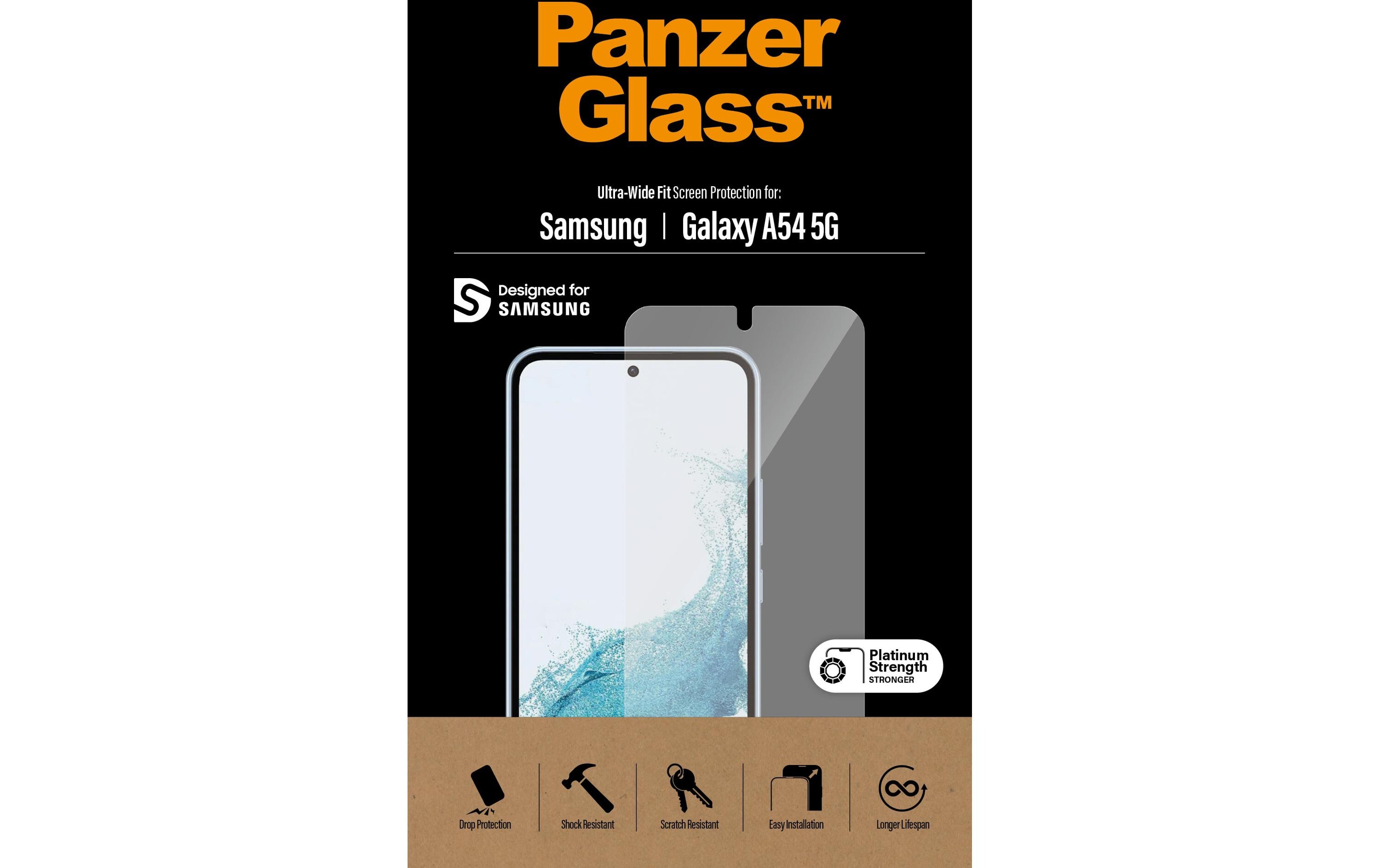 Displayschutz Ultra Wide Fit Galaxy A54 5GDisplay-Schutzfolie für das Samsung Galaxy A54 5G