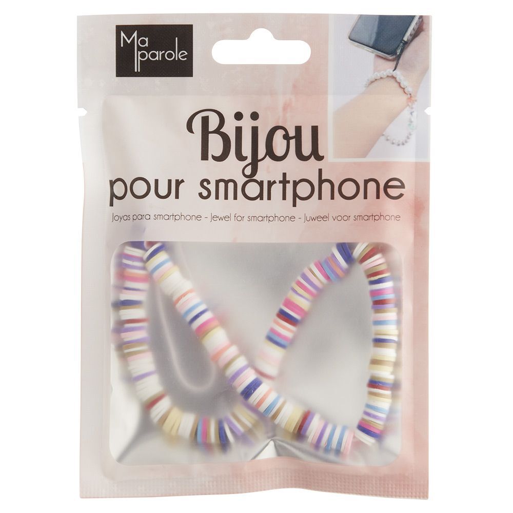 Bijou arc en ciel pour téléphone portable