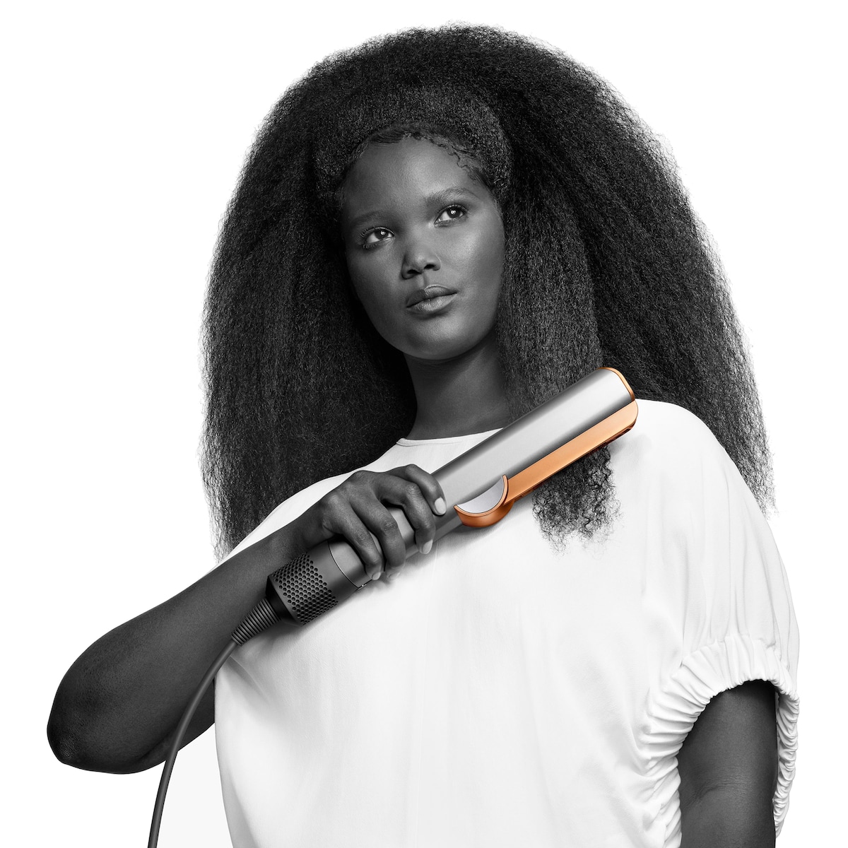 Dyson Airstrait styler (nikkel/kopper)