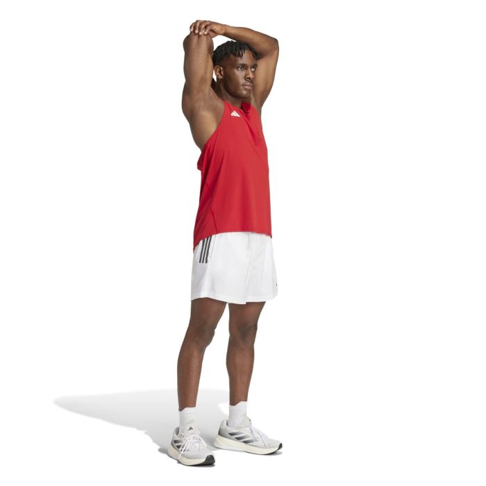 adidas Herre Singletter Adizero E Singlet Rød