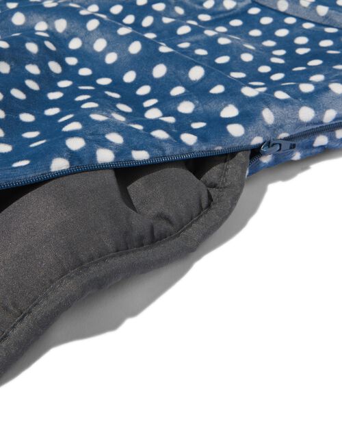couverture lestée 200x150 6,8kg bleu