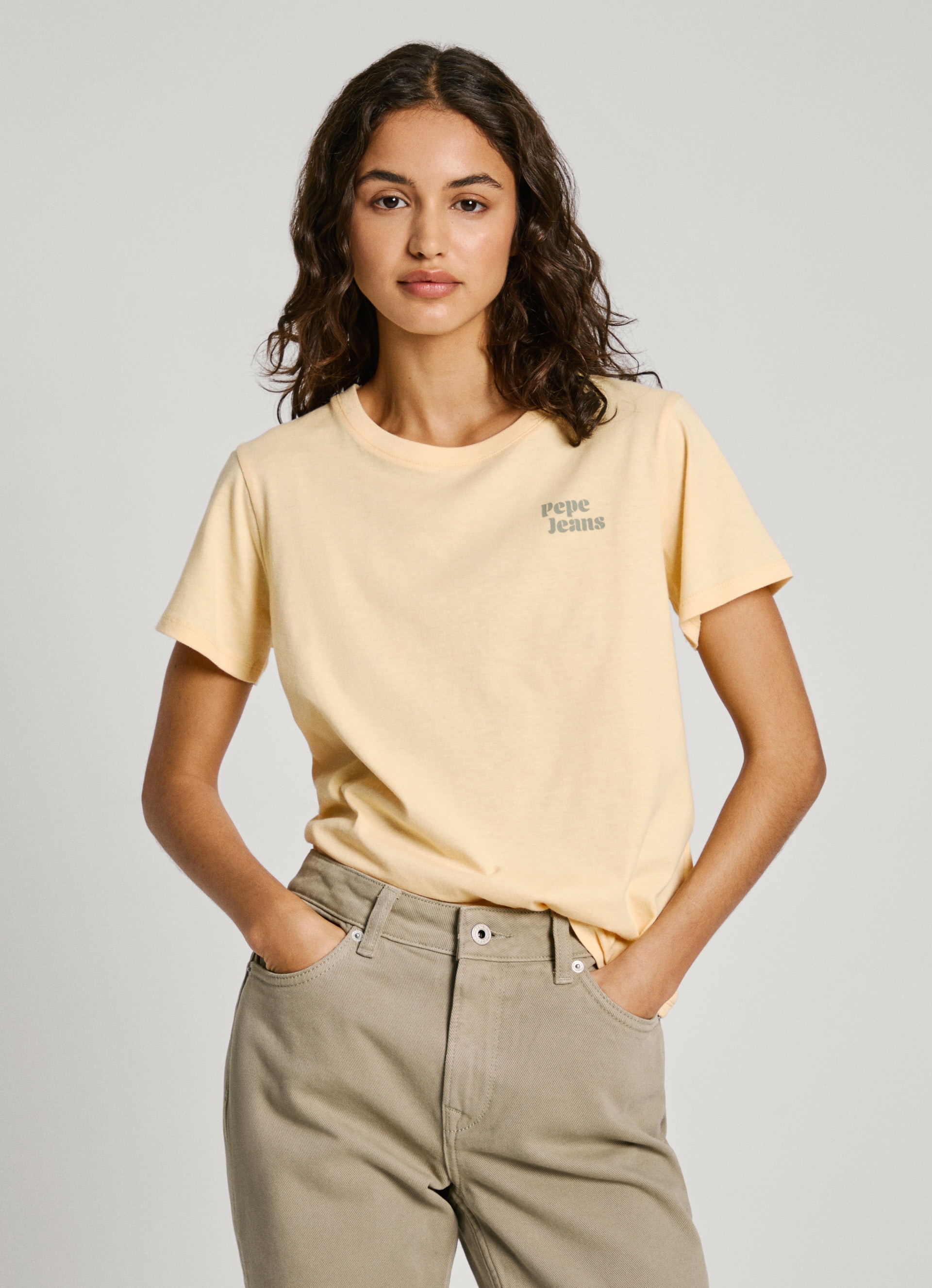 Pepe Jeans T-Shirt »EFFIE«, bedruckt, Rundhals