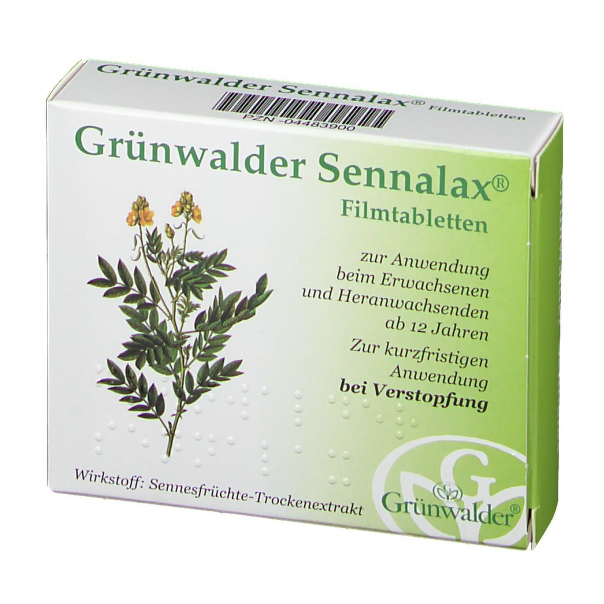 Grünwalder Sennalax Filmtabletten