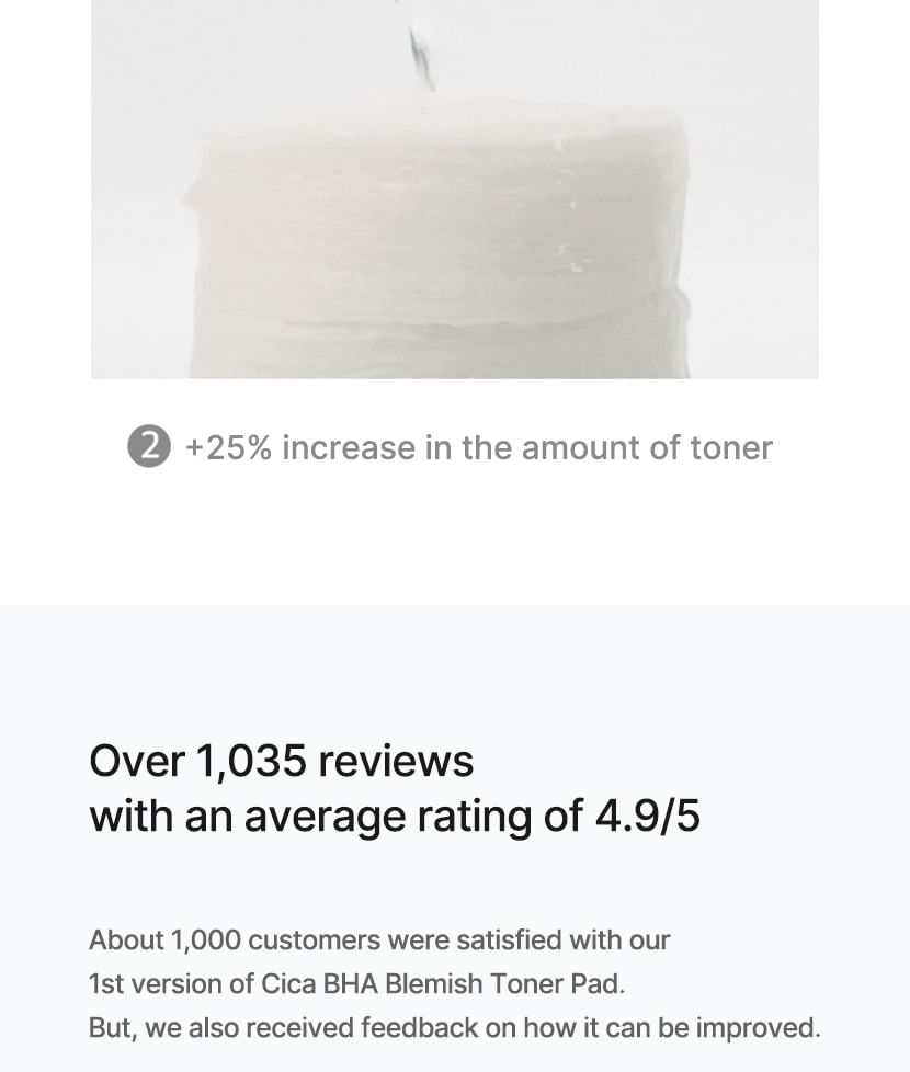 celimax - JIWOOGAE Cica BHA Blemish Toner Pad