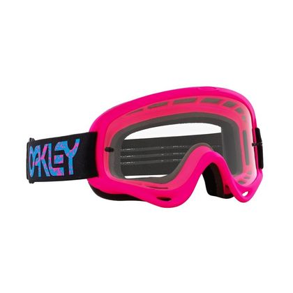 Masque cross Oakley O FRAME PINK SPLATTER CLAIR 2023 - Rose