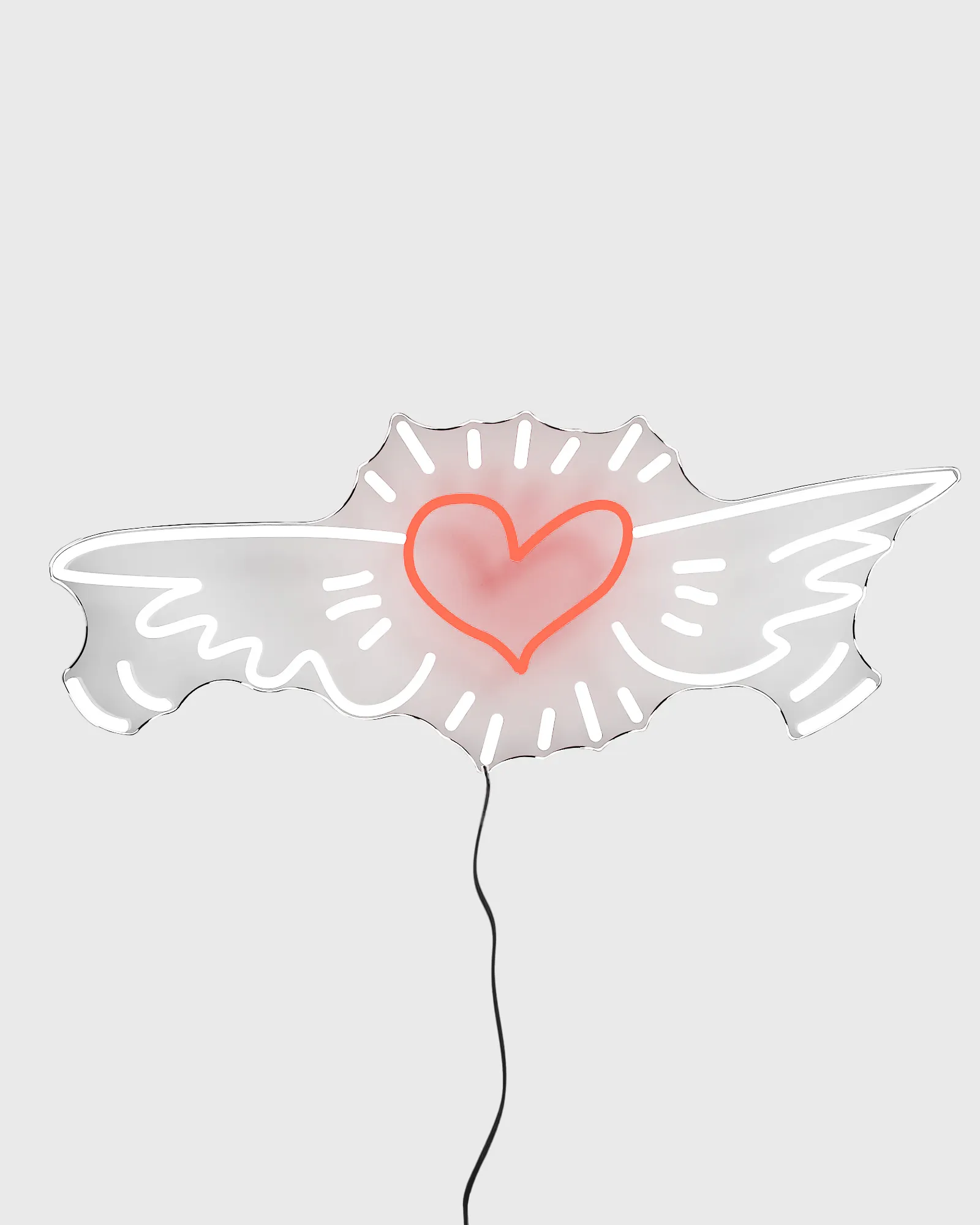 YELLOWPOP Keith Haring Flying Heart - EU PLUG