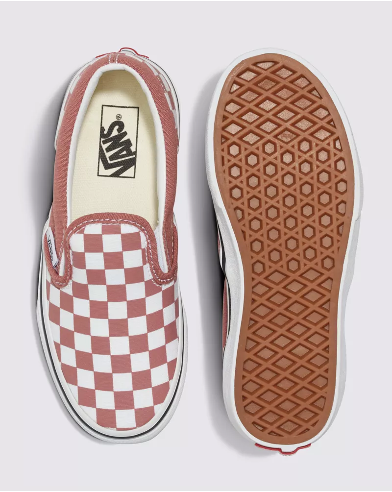 Kids Classic Slip-On Checkerboard Shoe