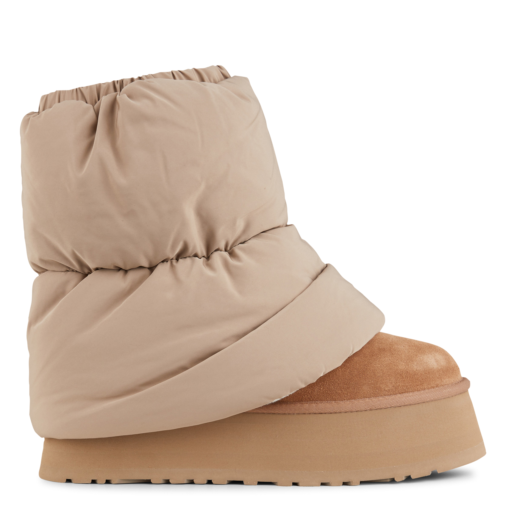 CLASSIC MINI DIPPER PUFFER - Bottes avec guêtre| Beige