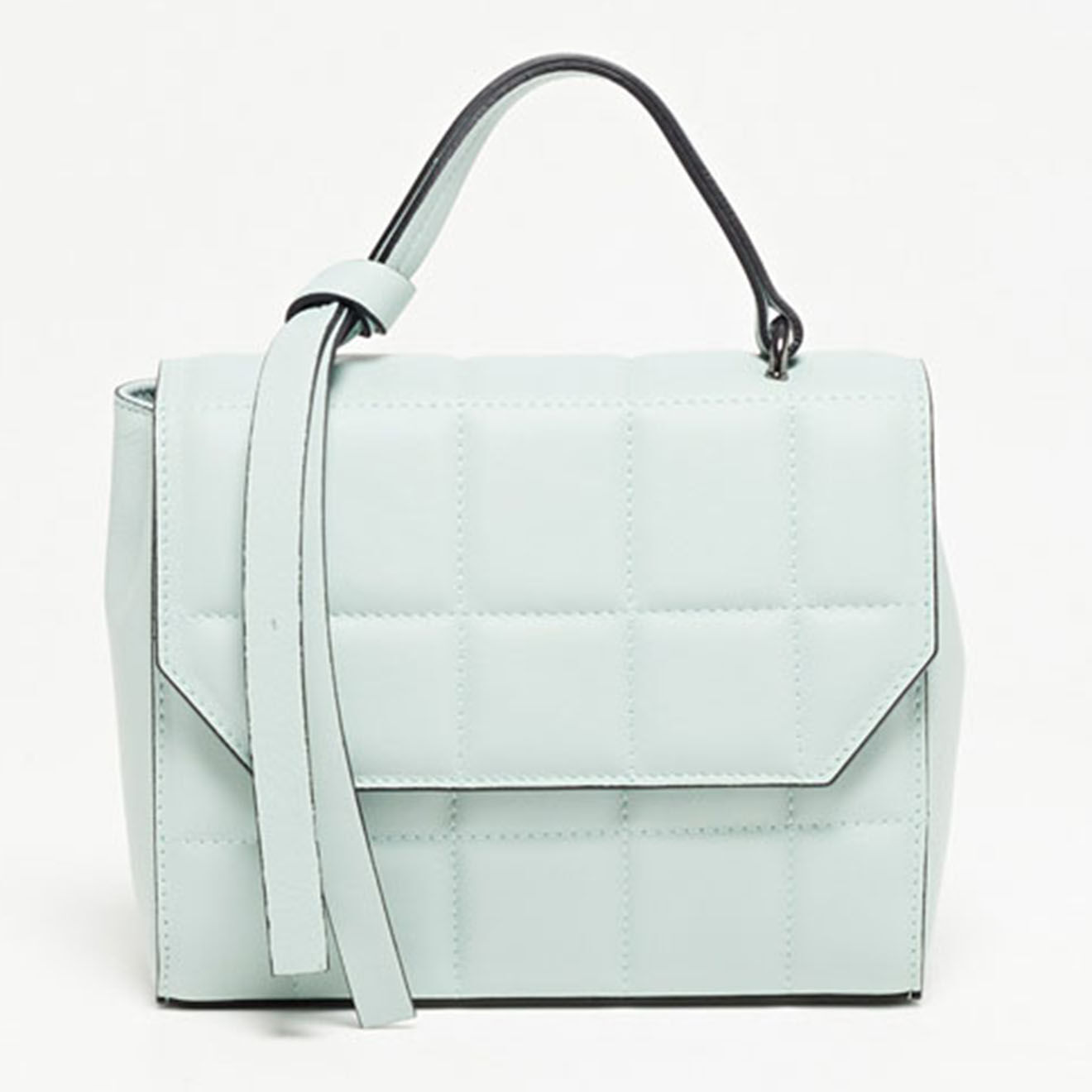Christian Laurier Sac à main en Cuir Vicky menthe - 22.5x19.5x10 cm