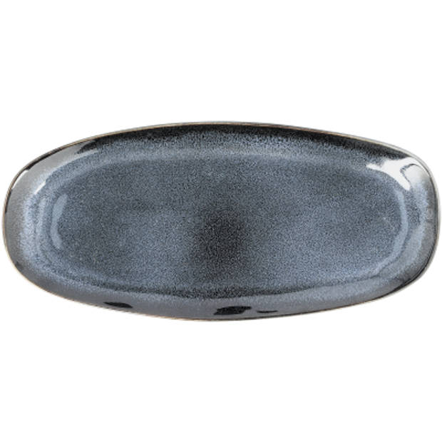 Blokker Ottawa schaal ovaal - 25,5x12,5cm - donkerblauw