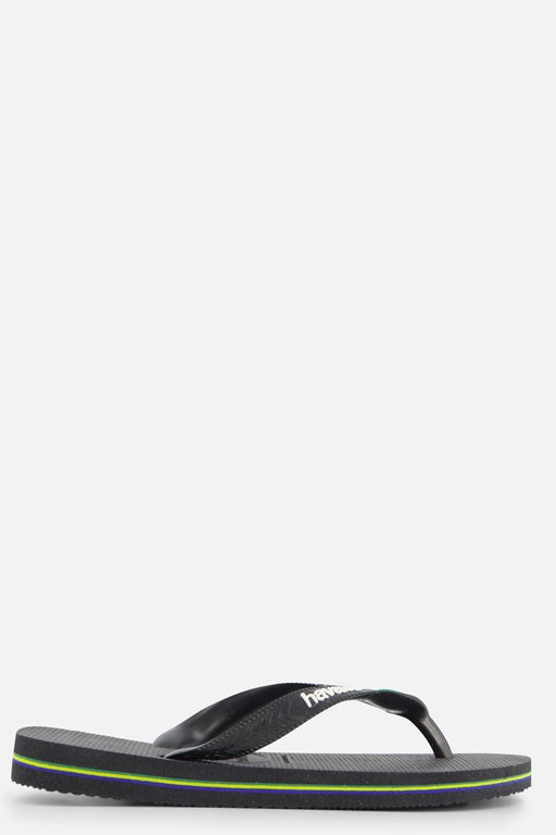 Havaianas Brasil Slippers zwart Rubber