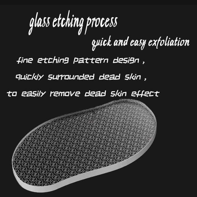 Fodfil i glas Gennemsigtig