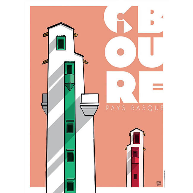 CAIRN DIFFUSION - AFFICHE LE PHARE DE CIBOURE