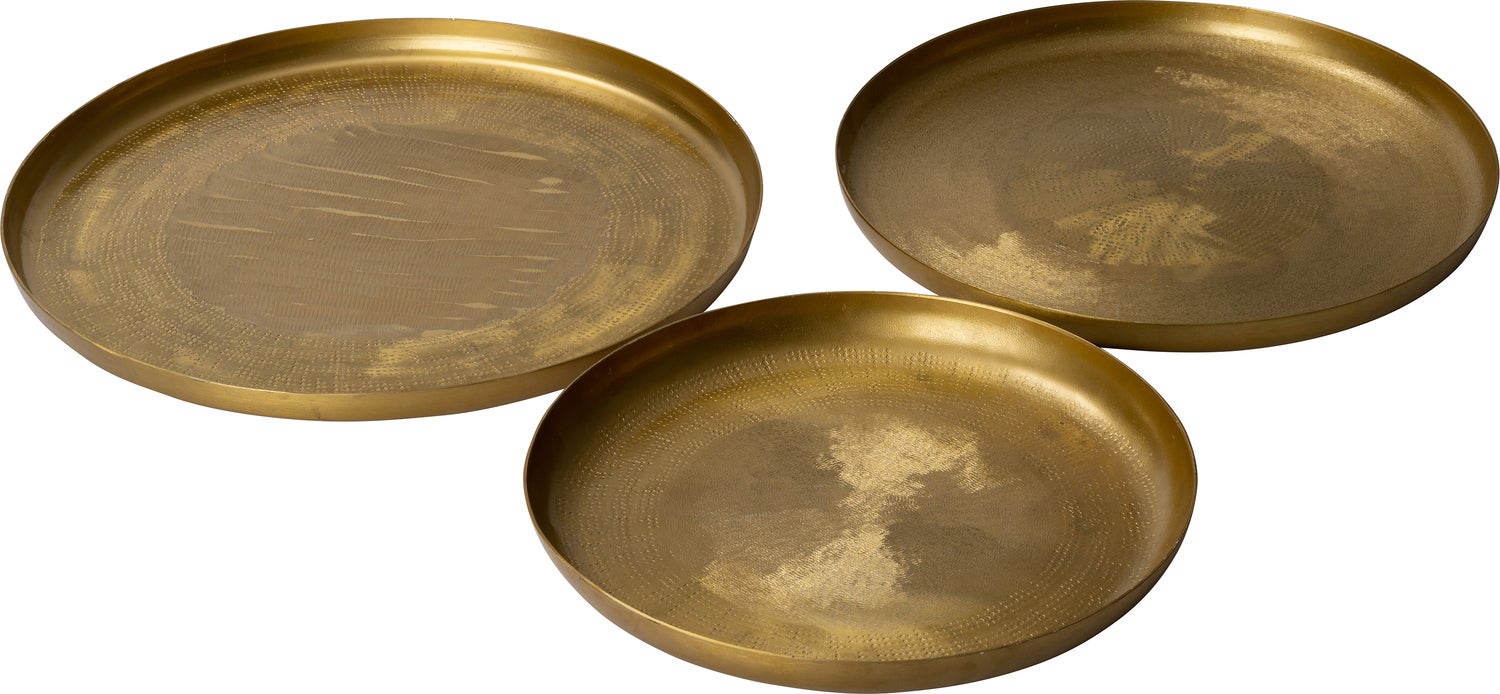 Intratuin dienblad Che goud D 40 H 3 cm