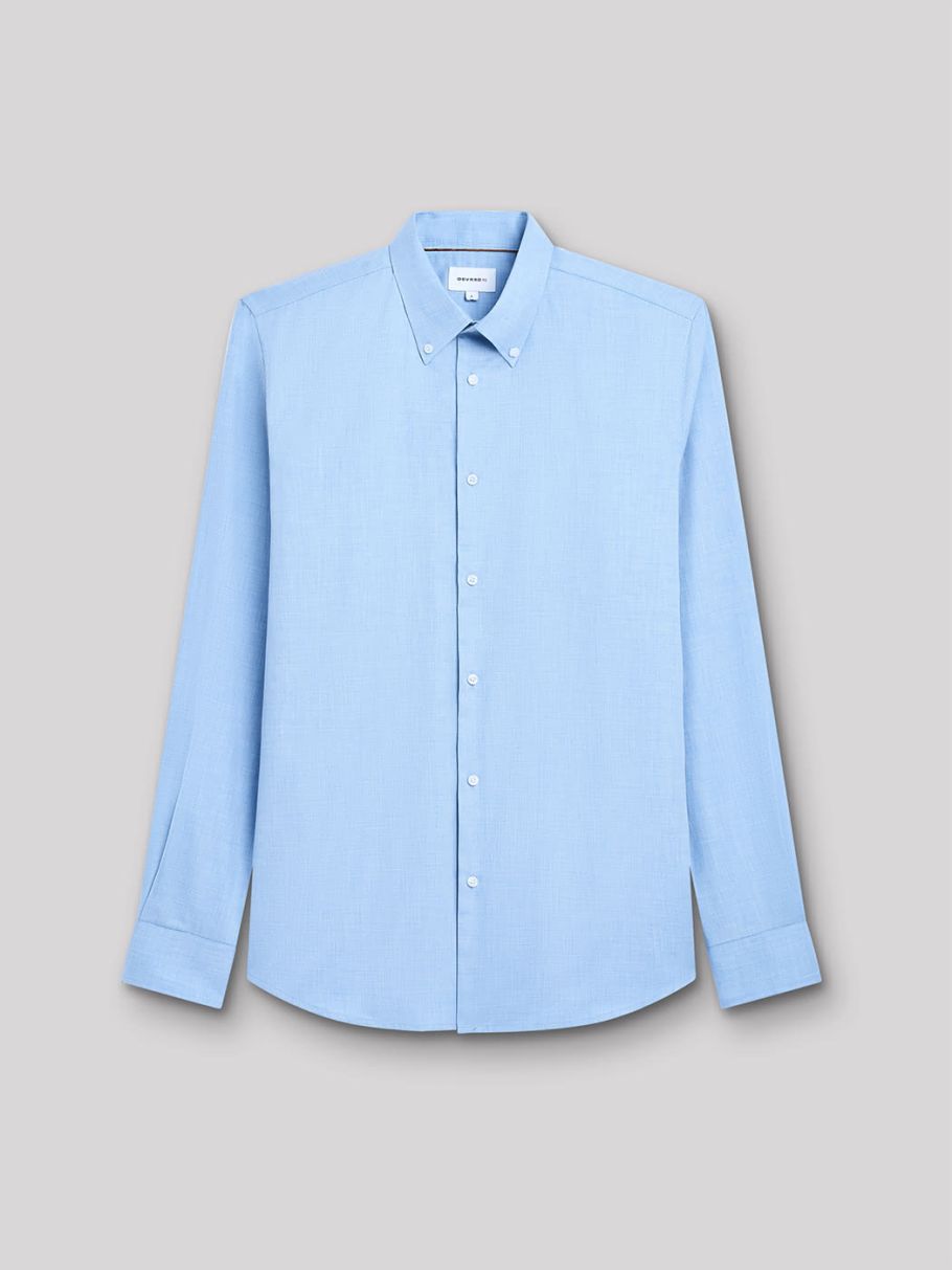Chemise slim unie