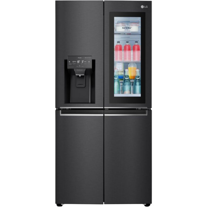 LG Side-by-Side GMX 844 MCBF InstaView® Matte Black Stainless - interner Wassertank