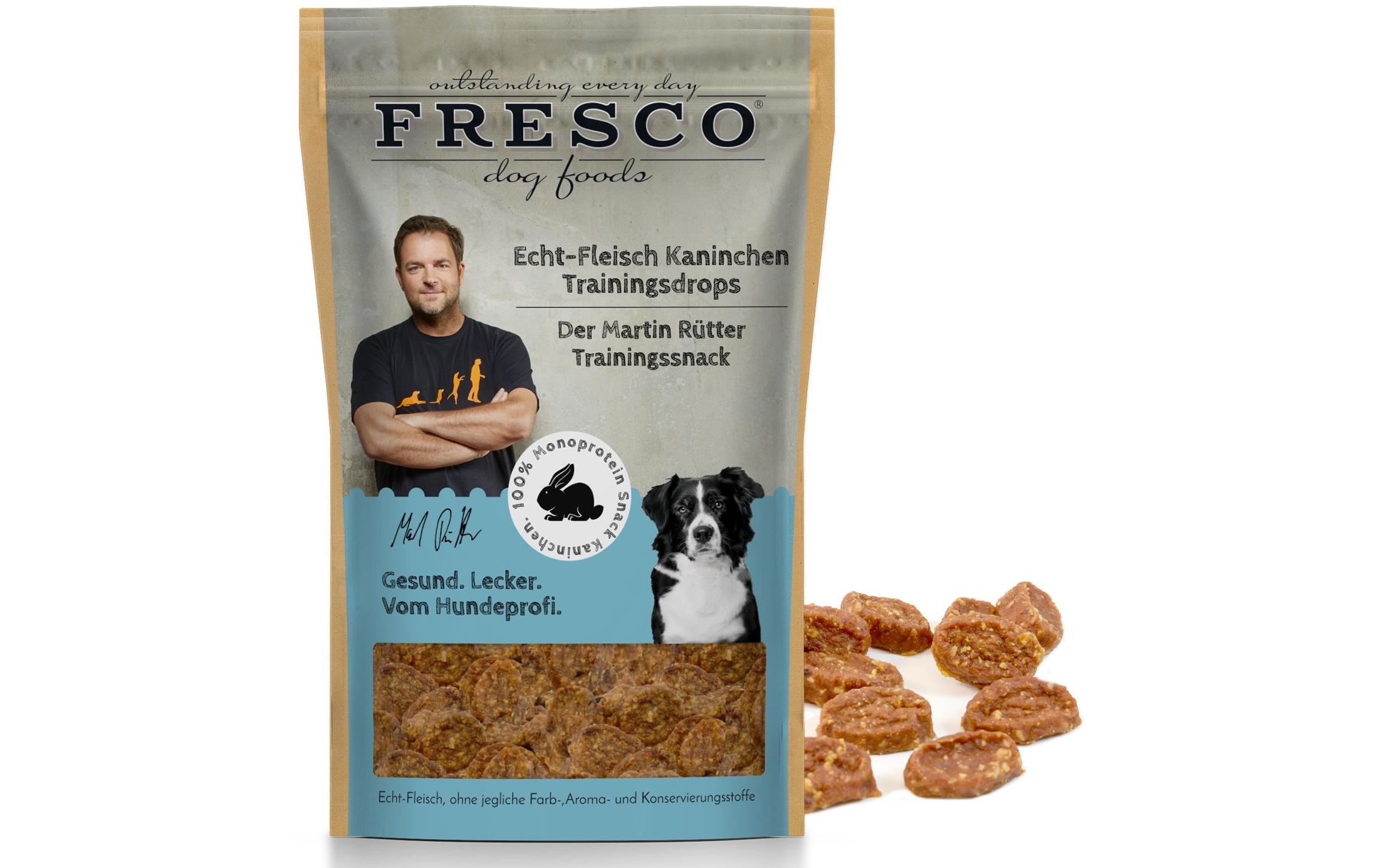 Leckerli Martin Rütter Trainingsdrops Kaninchen, 150gTrainings-Snack für Hunde mit Kaninchen