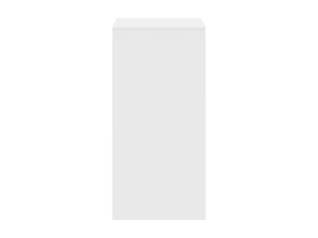 Table de bar blanc 51x50x103,5 cm bois d'ingénierie