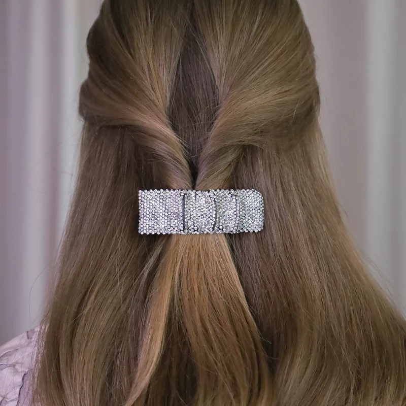 By Stær SIERRA Hair Clip - Silver