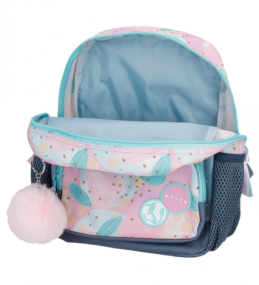 Mochila pequena Movem com rodinhas, azul. Dê tempo a si mesmo.