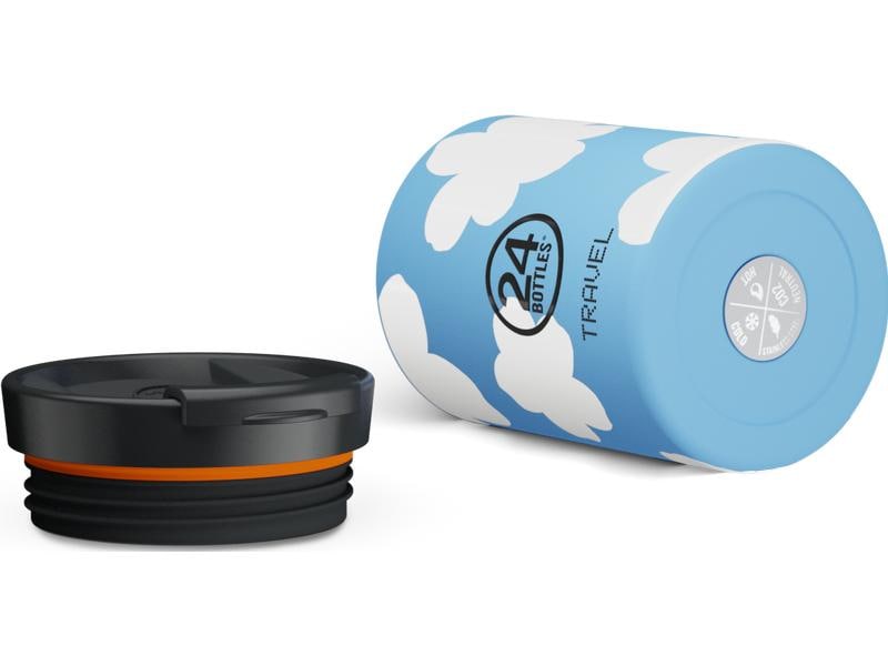 24Bottles Thermobecher Travel Tumbler 350 ml, Daydreaming Thermotasse mit doppelwandiger Edelstahlisolation