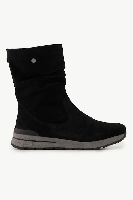 Caprice Leder-Boots, Wildleder, Zipper, Weite H