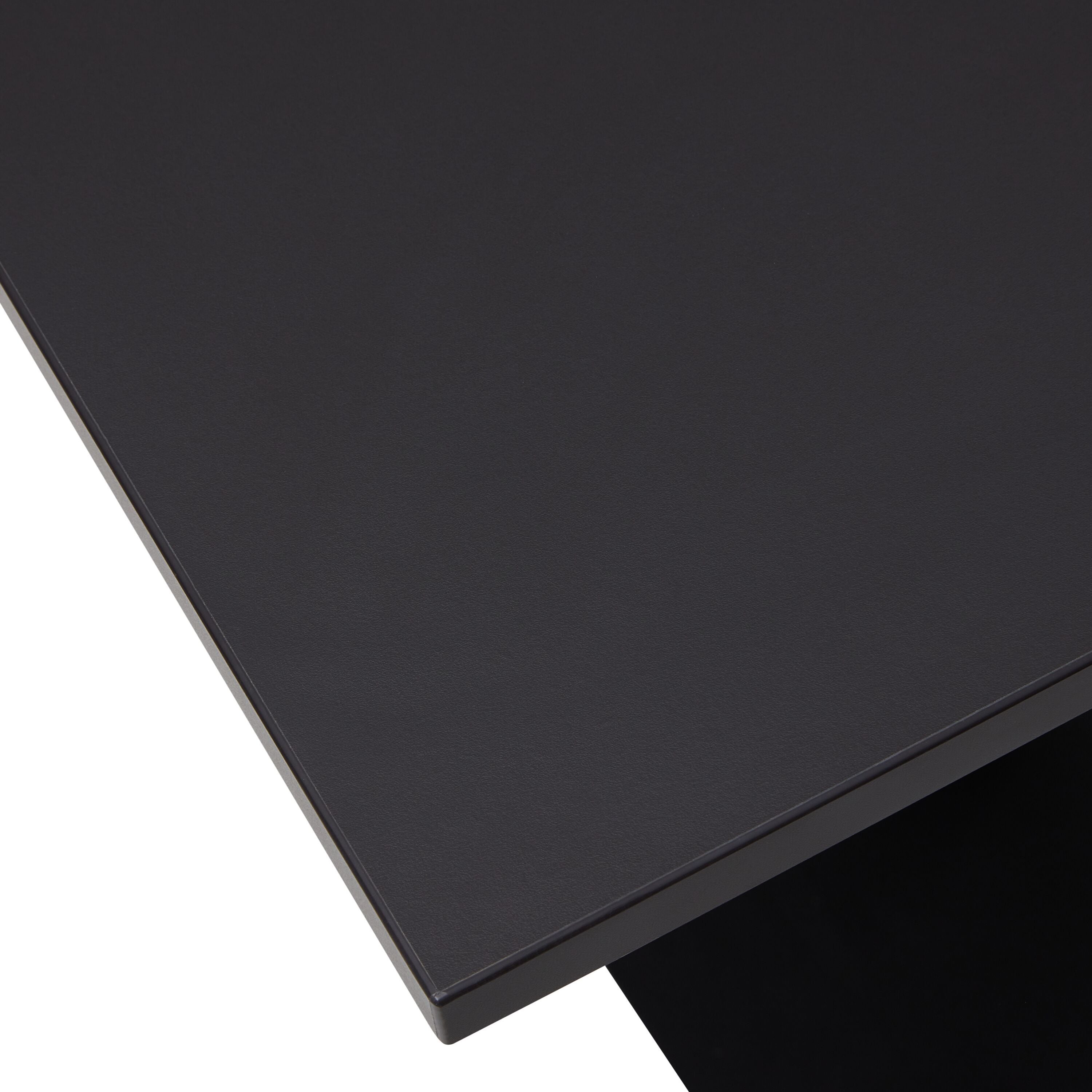 BISTRELLI Tisch - Schwarz / B: 75.0 cm x T: 75.0 cm x H: 75.0 cm
