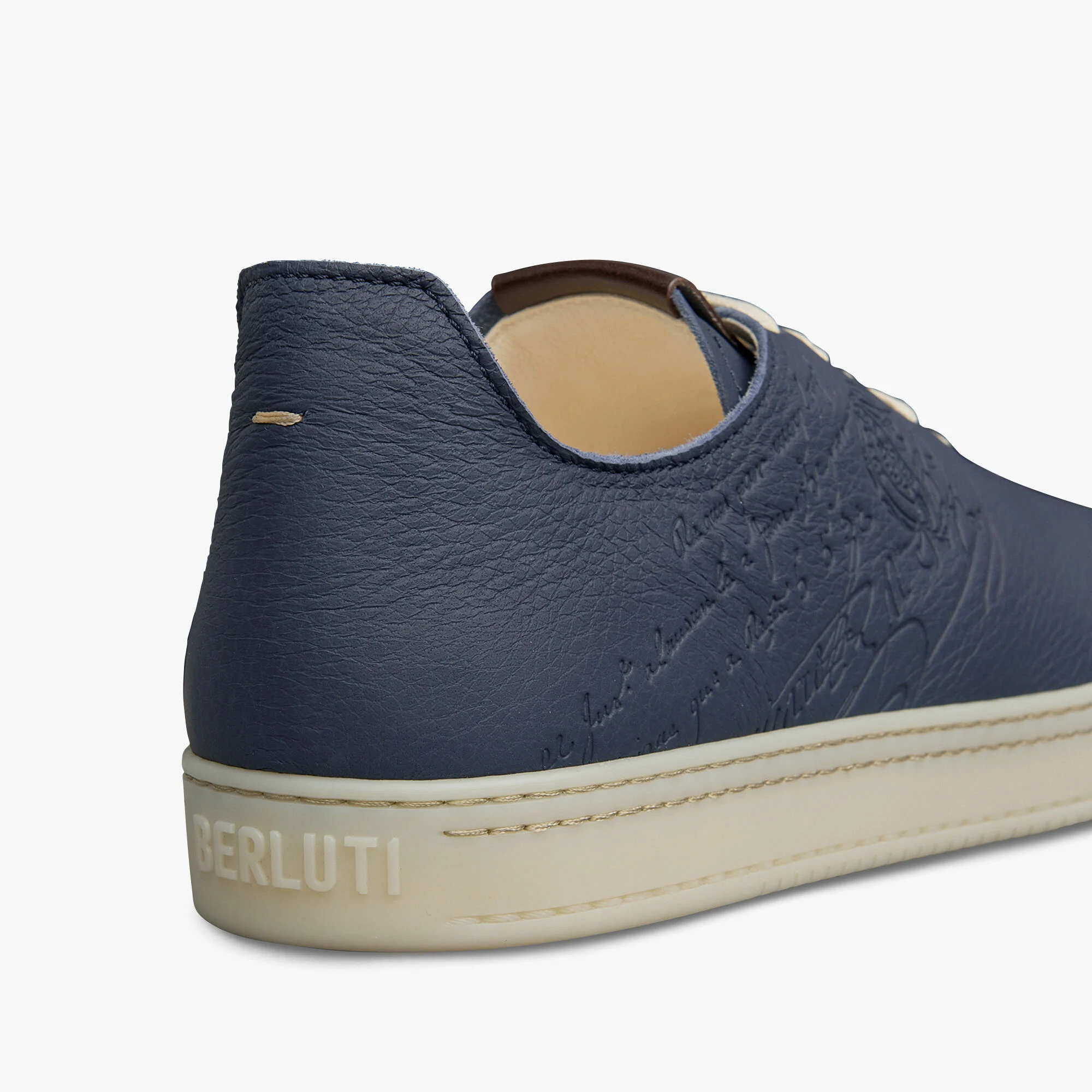 Sneaker Eden En Cuir Scritto