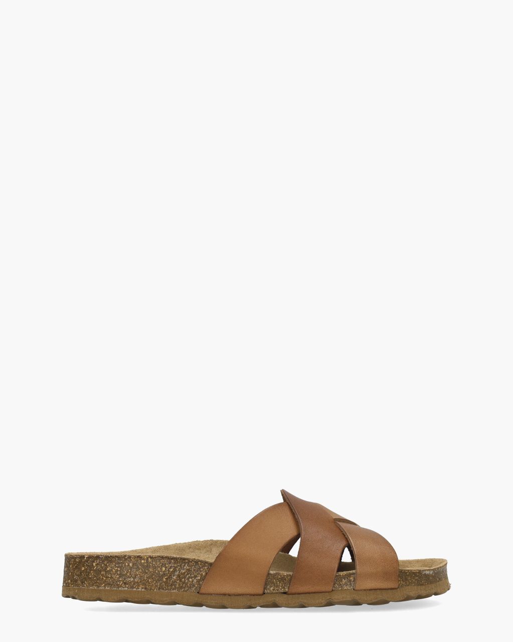 Cypres Tiki Cognac Damesslippers